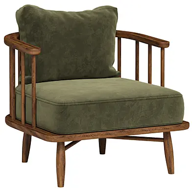 Corrine Spindle Armchair