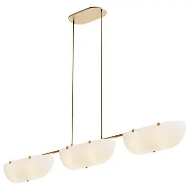 West Elm Reynolds Glass Pendant Lamp