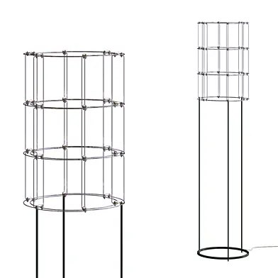 Торшер Tube floorlamp quasar by Jan Pauwels