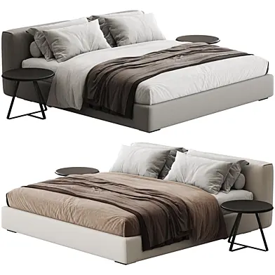 Flexform  Asolo Fabric Bed