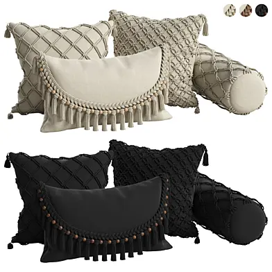 Macrame pillows