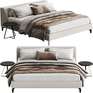 Lavsit Walter Bed  with Legs