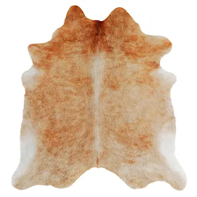 Light Caramel Cowhide Rug by Hudson Hides