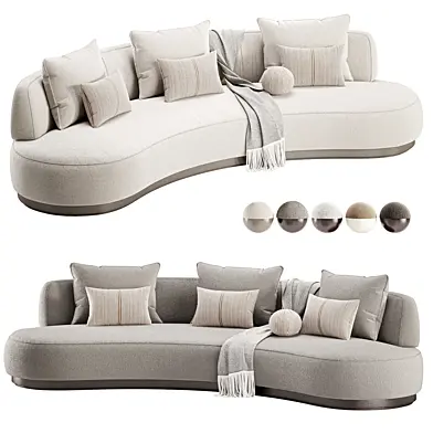 Amalfi Kidney Sofa
