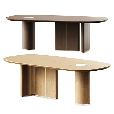Laskasas Kahlo Wooden Dining Table