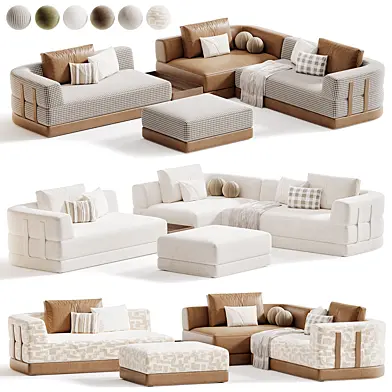 Mediterraneo Meroni Colzani Sofa