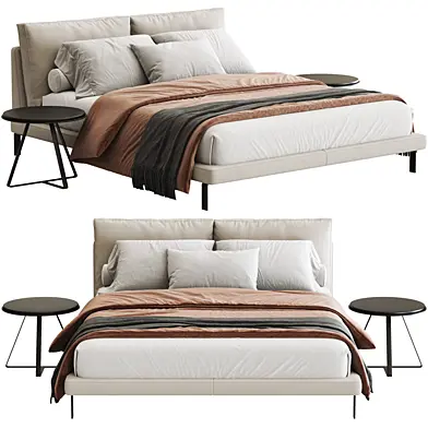 Alivar Lady B Fabric  Bed