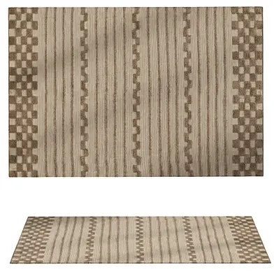 Nubi Bohemian Striped Rug