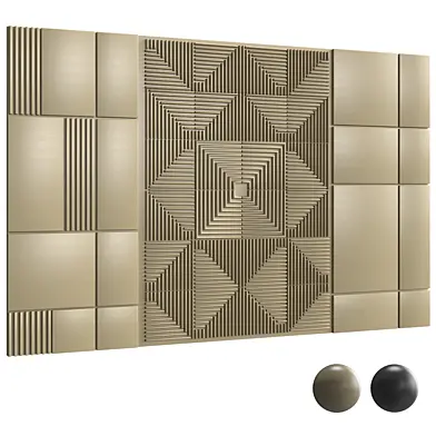 Geometric Polymer Headboard