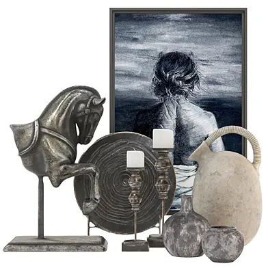Classic Horse Decor Set 008