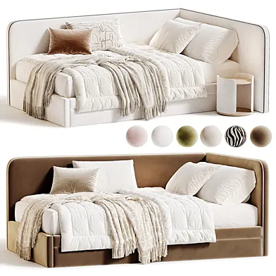 Leo Kids Bed 03, Детская кровать Лео