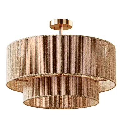 Wabi Sabi Flush Mount Light