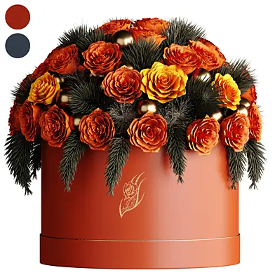 Bouquet of flowers set 44