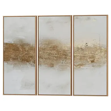 Set of 3 Abstract Painting Frames 027
