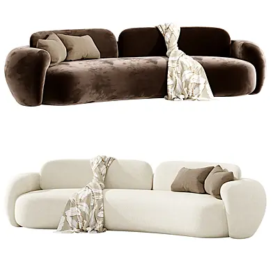 Vincenza Curved Sofa