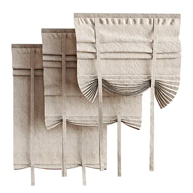 Roman blinds set 1