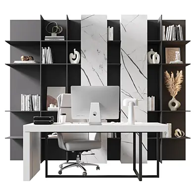 Office Furniture | 9 | Boss Desk | Рабочее место