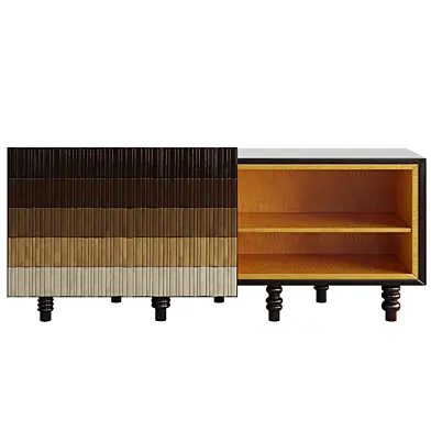 Milan Pekar Cabinet Brown Gradient