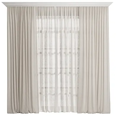 Curtain 147/ Шторы лен