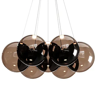 Random Cloud Lodes Blown Glass Pendant Lamp