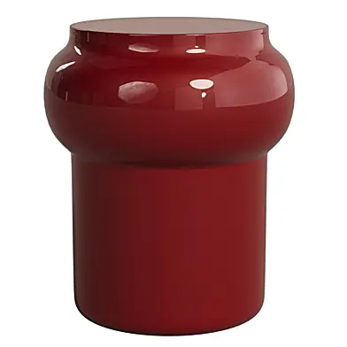 Coffee table in red gloss