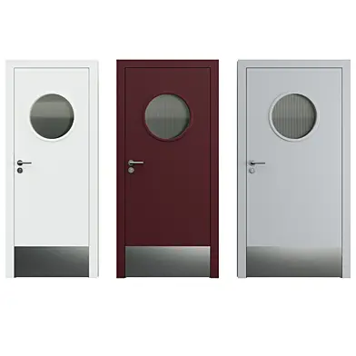Parthole doors set