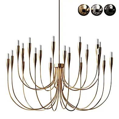 Iiona Large Black Candela