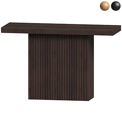 Vanna Console Table in Dark Espresso Oak