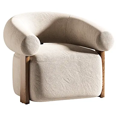 Brea Occasional Chair in Umber Oak 2017