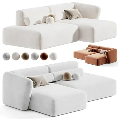 Lazy Corner Sofa by Divan.ru || Диван угловой Вайвел-П