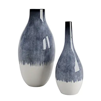 Polished acrylic vase