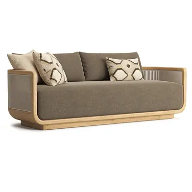 RH Brera Teak Sofa 84