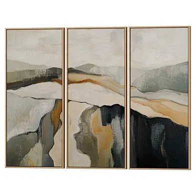 Set of 3 Abstract Painting Frames 039