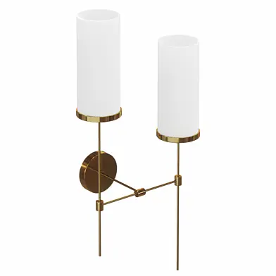 Elongated Candle Holder Wall Lamp 2