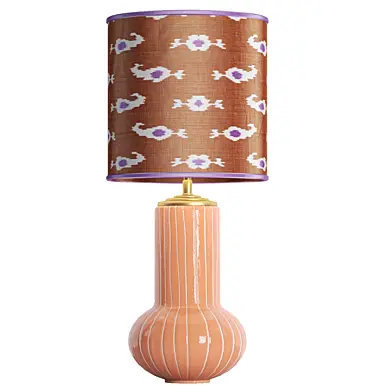 Brandy Fish Hook Table Lamp