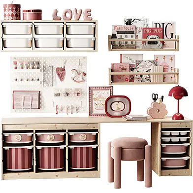IKEA TROFAST Furniture and Toys for Childrens Room 06