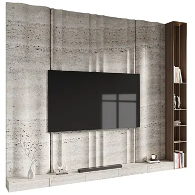 TV Wall set Shelf Wall Panel Decor