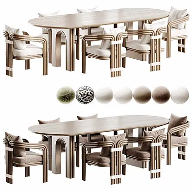 Tropea Dining Chair and Rome Dining Table