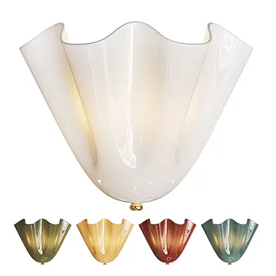 Bellina Modern Glass Wall Sconce