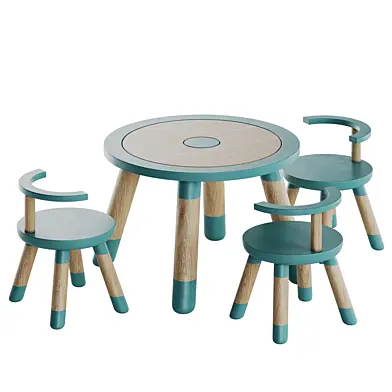 Children table and chair 007