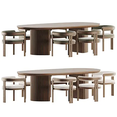 Blixa Armchair and table