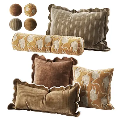 Decorative pillows set 6