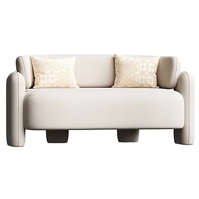 Evalina Boucle Sofa 2 Seater
