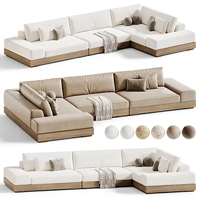Appiani Modular Corner Sofa by Blanche
