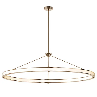 Halo Oval Pendant by Paul Loebach