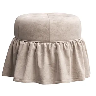 Pottery Barn / LoveShackFancy Tufted Ruffle Stool
