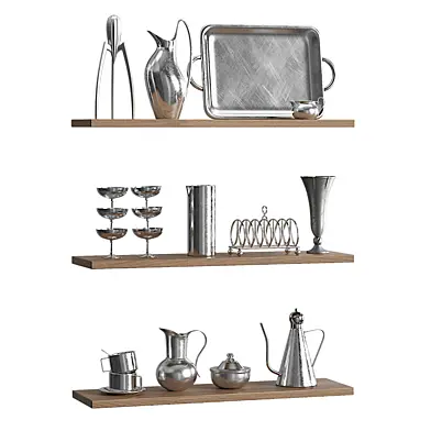 Steel kitchen decor
