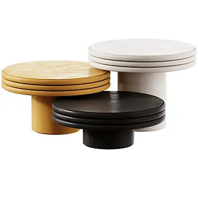 Scala Set of Three Round Tables