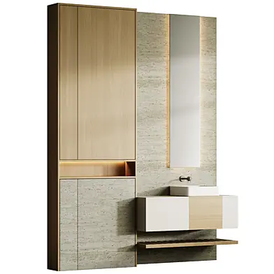 Bathroom furniture set 02