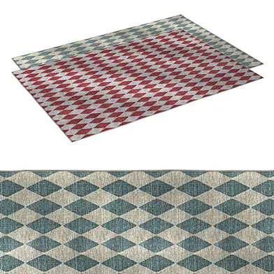 Ковёр Pansy rugs с ромбами